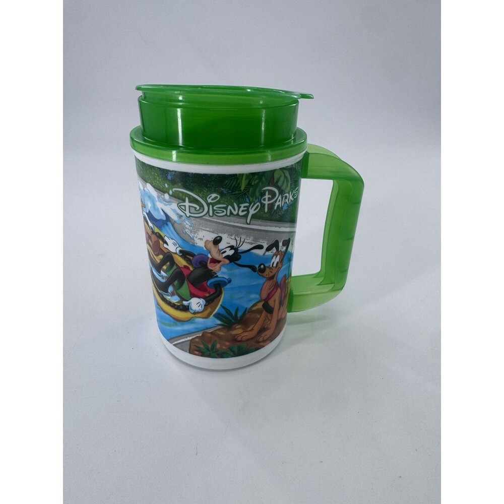 Disney Parks Rapid Refill Whirley Drink Works Green Reusable Travel Cup Mug (B)